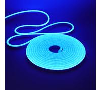 Bande lumineuse néon LED 24 V IP67 étanche flexible 120 LED/m pour décoration d'intérieur/extérieur Alimentation non incluse Éclairage coloré vif