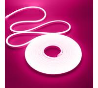 Bande lumineuse néon LED flexible IP67 étanche 24 V 120 LED/M pour décoration intérieur/extérieur - Alimentation non incluse