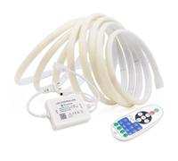 Bande lumineuse néon LED tactile COB, wi-fi, Bluetooth, télécommande à 23 touches, Kit d'alimentation, variateur, 5m 10m 20m 40m 0., 240LED/m Flex(Warm White,Blueteeth 23key Kit,30m)