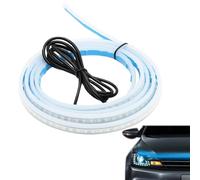 Bande lumineuse pour capot, lumière à balayage dynamique, accessoires de décoration de véhicule, extérieur étanche pour voiture, bar, camion, portière, coffre, couverture de moteur diurne
