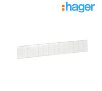 Bande marquage protégée pour Gala/Volta 14 modules - HAGER VZ604