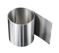 Bande Mince En Acier Inoxydable 301 Haute Élasticité, 1 Mètre De Long, Largeur 10/15/20/25/30/40/50 Mm, Épaisseur 0,15 Mm, 1 Pièce(0.15x10x1000mm)