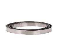 Bande nickelée, 1 anode en nickel for machine à souder par points, for galvanoplastie, laboratoire scientifique, industrie, bricolage(2mx0.1mmx8mm)