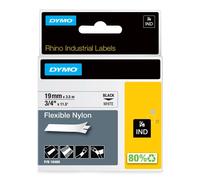 Bande nylon flexible pour imprimante 19 mm x 3,5 mm blanc 18489