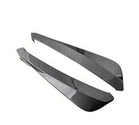 Bande Pare-Choc Latéral Arrière Voiture Style Couteau À Vent Universel Séparateur Becquet Diffuseur Protection Contre Les Rayures Voiture Jupes Latérales(Aspect Fibre de Carbone)