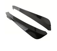 Bande Pare-Choc Latéral Arrière Voiture Style Couteau À Vent Universel Séparateur Becquet Diffuseur Protection Contre Les Rayures Voiture Jupes Latérales(Glossy Black)