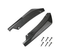 Bande Pare-Chocs Avant Arrière Universelle Diffuseur Spoiler Protection Contre Les Rayures, Ailerons Fibre Carbone, Extension Jupe Latérale Spoiler Avant(Fibre de Carbone)