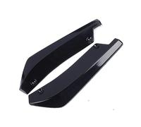 Bande Pare-Chocs Avant Arrière Universelle Diffuseur Spoiler Séparateur Protection Contre Rayures Ailerons Extension Jupe Latérale pour Alfa Romeo 159 HETEVSCCK(Black)