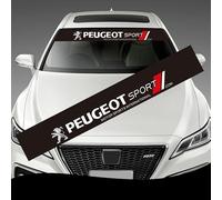 Bande Pare-Soleil Pare-Brise pour Peugeot Partner III Bj. AB 2018, Film Protection Vitre Avant Autocollant Écran Solaire Adhésif Ombrage Opacifiant