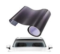 Bande Pare-Soleil pour Smart Fortwo 450 451 1999-2007 | Bande pare-soleil auto, film teinté pare-brise, bandeau solaire pare-brise avant, protection anti-uv, pare-soleil noir
