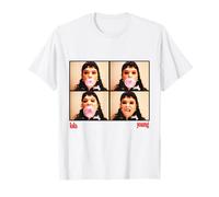 Bande Photo Officielle Lola Young Blanc T-Shirt