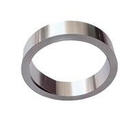 Bande plate en acier inoxydable Feuille d'acier inoxydable ultra-mince 304, longueur 1 m, largeur 10-600 mm, haute résistance(50MM*0.5MM)