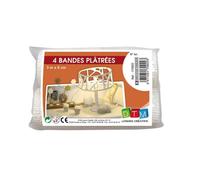 Bande Plâtrée Métier 8 Cm X 3 M 4 Pièces