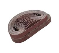 Bande Ponceuse Lot de 10/30 bandes abrasives 20 x 520 mm, papiers verre polissage, accessoire for ponceuse à bande pour Ponçage et Polissage(30pcs,400)