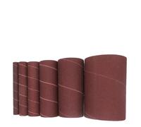 Bande Ponceuse Lot de 6 manchons ponçage for ponceuse oscillante 80 120 240 papier verre à grains assortis for le polissage du métal et travail bois(120 Grit)