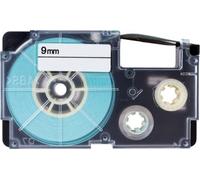 Bande PRINTLINE compatible avec Casio, XR-9WE1, 9mm, 8m, impression noire/fond blanc
