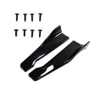 Bande Protection Universelle Pare-Chocs Arrière Voiture Lèvre Spoiler Diffuseur pour Spoilers lèvre Pare-Chocs arrière Voiture(Un)