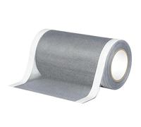 Bande Protectrice de Bricolage - Couche PE Stable Chaleur Humidité, 4.72x196 Pouces Patch Toile Transparent, Joint Étanche Filet Porte, Ruban Réparation Fenêtre pour Salon Patio Balcon