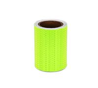 Bande réfléchissante 10 mètres X 15 Cm, bande d'avertissement auto-adhésive for décoration de vélo moto voiture(Green)