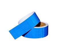 Bande réfléchissante, Bande d'avertissement réfléchissante fluorescente auto-adhésive, bande de sécurité multicolore 2.5cm et largeur