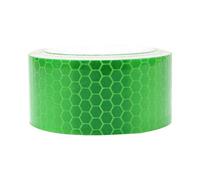 Bande réfléchissante imperméable auto-adhésive pour camions remorques parking trafic avertissement prudence bande réfléchissante ruban vert 2 pouces x 16,4 ''