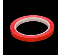 Bande réfléchissante lumineuse pour jante de moto, vélo et voiture 8 m (rouge)