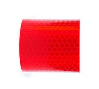 Bande réfléchissante rouge autocollante en vinyle polygonale 5 cm x 3 m