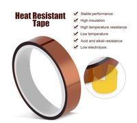 Bande Résistante À La Chaleur 20mm X 30m Bandes Adhésives Isolantes À Haute Température, Bande De Protection En Polyimide Pour L'industrie Électronique