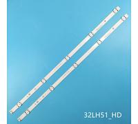 Bande rétro-éclairage 5 lampes, pour LG 32LF510U 5 set Nipseyteko
