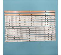 Bande rétro-éclairage LED tv 6 + 6LED tv GJ-2K16-490-D712-P5-L + R, pour lèvres Phi 49 ''49PUS6401 49PUS6501 49PUH6101 49PUS6561/12 49PUS6101/12 Nipseyteko