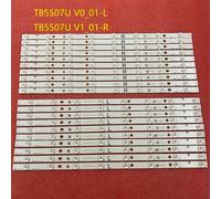 Bande rétroéclairage LED Nipseyteko 20 pièces/ensemble, Panasonic TX-55CXW754 TX-55CX700B TH-55CX700H TX-55CX750E V0_01 V1