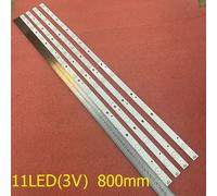 Bande rétroéclairage LED Nipseyteko, 4 pièces/ensemble 11LED Nipseyteko, MTV-4128LTA2 LT-40C540 LSC400HN01 LT-40E71(A) LED Nipseyteko40D11-ZC14-03(B) 01 01(A) 30340011209