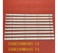 Bande rétroéclairage LED Nipseyteko TCL L55P3CUS cd9w27 55BC7600 55U6780C HR18J V4, 5 jeux = 45 pièces