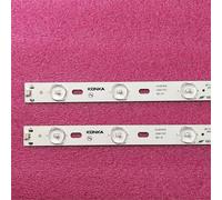 Bande rétroéclairage LED tv, 100%, 10 diodes, STV-LC32T410WL cm, 1 ensemble = 2 pièces, pour gopro 35017727 KONKA KL32GT618 DNS K32D619, 64.4 2 set Nipseyteko