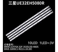 Bande rétroéclairage LED tv, 4/pièces/ensemble/10LED tv, pour Samsung D1GE-320SC1-R2/BN96-24146A//R3/ Nipseyteko