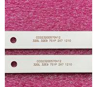 Bande rétroéclairage LED tv pour amcv STARWIND SW-LED tv32R301BT2 RCA RTDVD3215-B AOC T3211M 320L 32E9 7S1P 2x7 10pcs 5TV Nipseyteko