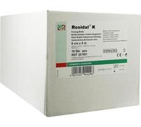 Bande Rosidal K 8 cmx5 m stérile en emballage unique 10 pces