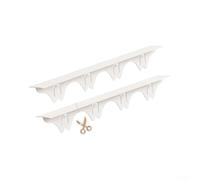 Bande Silicone Four 25 Pouces T-Shape Anti-Dérapant(A) | Design T stable, empêche glissement, débris, 25 pouces, installation outils