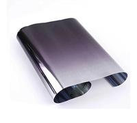 Bande Solaire pour Pare-Brise Film Teinté Noir Argenté Dégradé Transparent 20cm x 150cm
