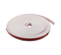 Bande souple en forme de U TPE 12 mm x 5 m, une solution efficace pour éviter les blessures causées par les bords de votre espace (blanc)