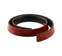 Bande souple en silicone pour aspirateurs robotiques pour monter et descendre les seuils de porte de faible hauteur (noir)