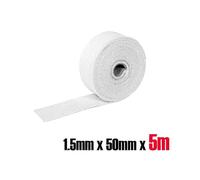 Bande thermique en fibres de basalte pour silencieux d'échappement de moto, 5/10/15 m, pour Aprilia