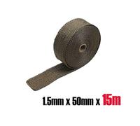 Bande thermique en fibres de basalte pour silencieux d'échappement de moto, 5/10/15 m, pour Aprilia