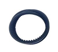 Bande transporteuse en caoutchouc, courroies transporteuses dentées type AX 13X, matériau caoutchouc, largeur 13 mm, courroie trapézoïdale crantée à bords bruts, 1 pièce (1854 mm)(1727mm)