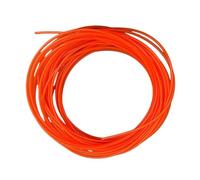 Bande Transporteuse En Polyuréthane Lisse Rouge Courroie D'entraînement Ronde PU Cordon Fondable Dia 1.5/2/2.5/3/3.5/4/5/6/7/8/9/10/12/15mm Caoutchouc Moto Belt(1.5mm,10 M)
