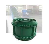 Bande transporteuse en PVC de 3 mm d'épaisseur, rouleau de feuille de caoutchouc de type O avec déflecteur de jupe, idéal pour le transport de bagages à l'aéroport, 12 x 1 m - Courroie d'alimentation