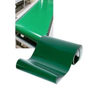 Bande transporteuse sans fin en PVC, épaisseur 3 mm, courroie de transmission pour usage industriel, dimensions 10 x (100-500) cm, matériau robuste et durable