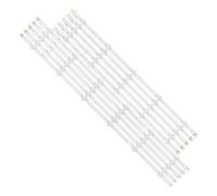 Bande TV LED Compatible for Philips LB58003 LB-GM3030-GJPHP585X11AA12-R L 58PUS6203/12 58PUS6504/12 NS-58DF620NA20 REV A TPT580B5, 10 pièces (Color : 10pcs)