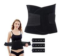 Bande Ventrale 1 Pièce Et Boucles D'Extension Réglables 3 Pièces, Bande Ventrale Respirante, Bande Ventrale Élastique, Ceinture Post-Partum Pour Femme