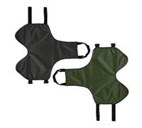 Bande ventrale pour chien - Couches respirantes pour chiennes et mâles - Bandages imperméables moyens - Protection de la peau pour la maison et l'extérieur - Taille moyenne